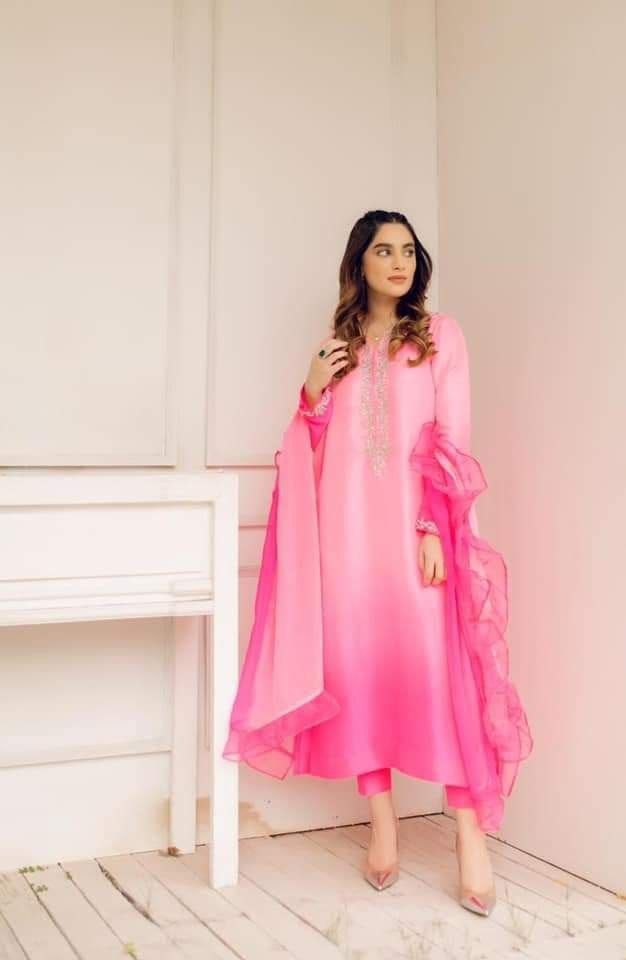 Pink ombré