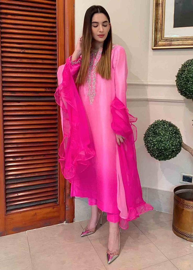Pink ombré