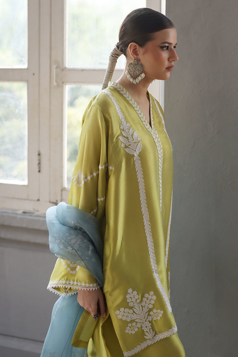 Forest green Yellow one- lime light